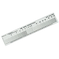 BNI Time Speed Distance Scale Ruler